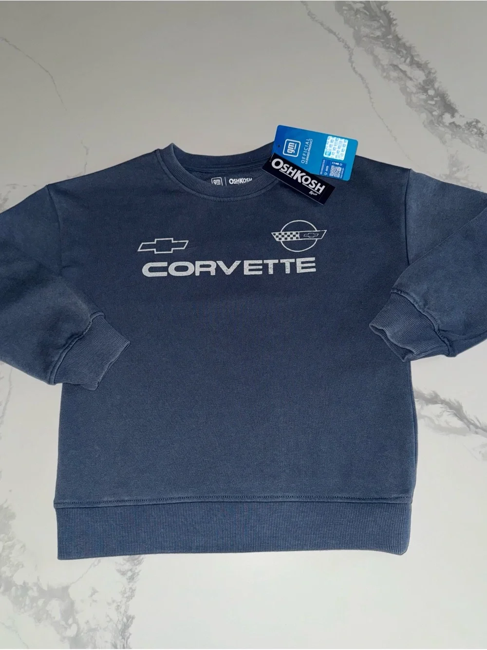 OshKosh Boys Corvette Pullover Sweatshirt Size 6